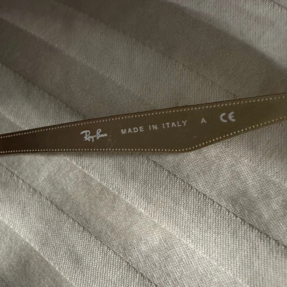 Authentic Ray-Ban Rose MIRROR Gold BLAZE CLUB MASTER Sunglasses‼️with CASE‼️ - Picture 6 of 8